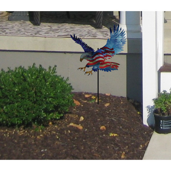 August Grove® Bice Majestic Eagle Garden Stake & Reviews Wayfair